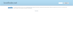 Desktop Screenshot of lovefinder.net
